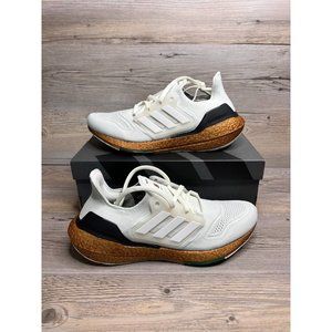 adidas Ultra Boost 22 Made with Nature Womens Size 9.5 White Tint HP9184